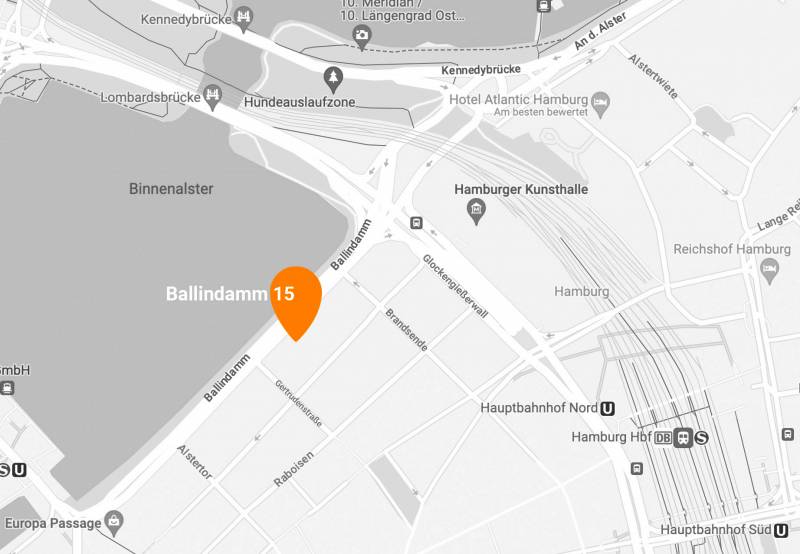 Hier finden Sie uns: Map